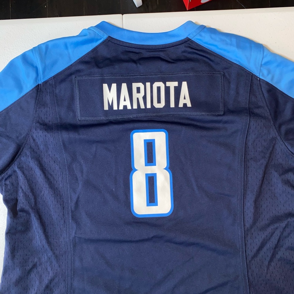 Women’s Tennessee Titans #8 Marcus Mariota NFL on Field Nike Jersey | Size XL - Picture 12 of 14
